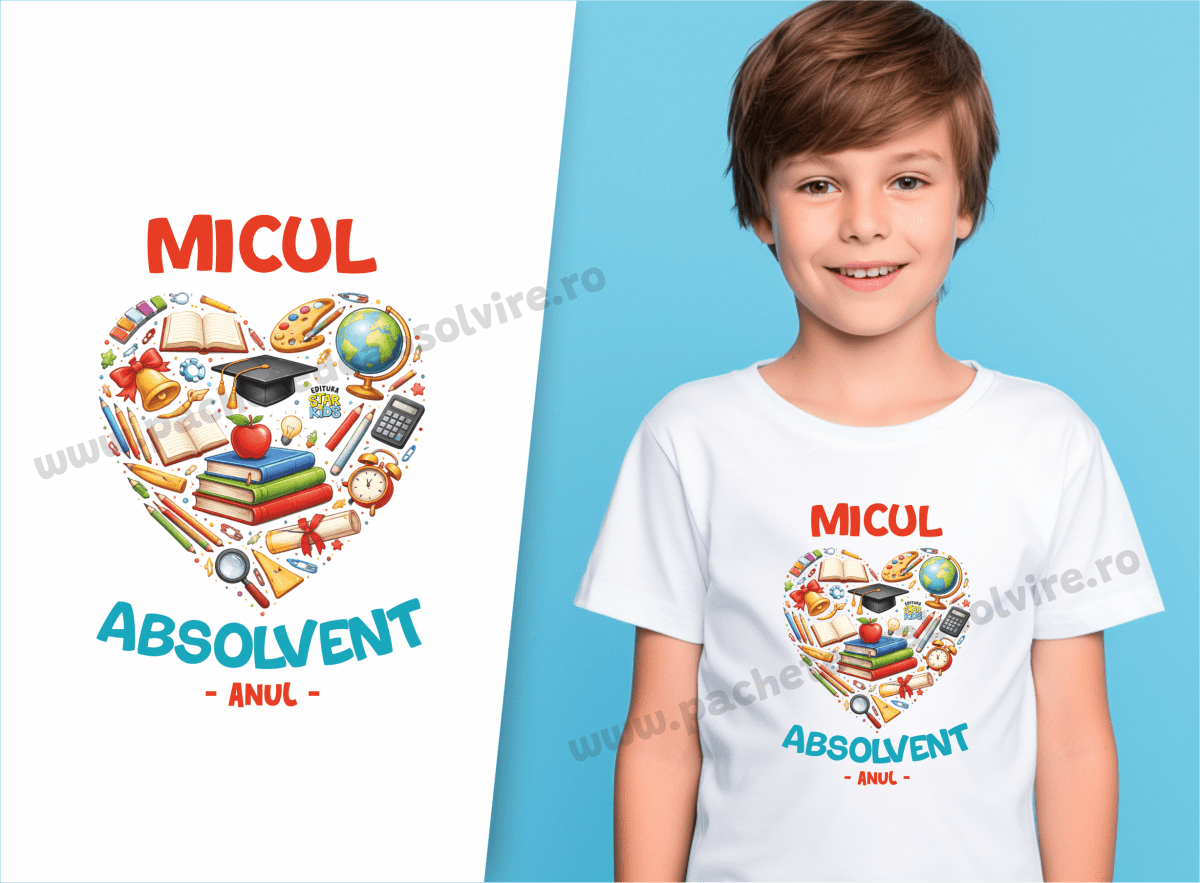 Tricou „Micul absolvent” - Pachete de absolvire